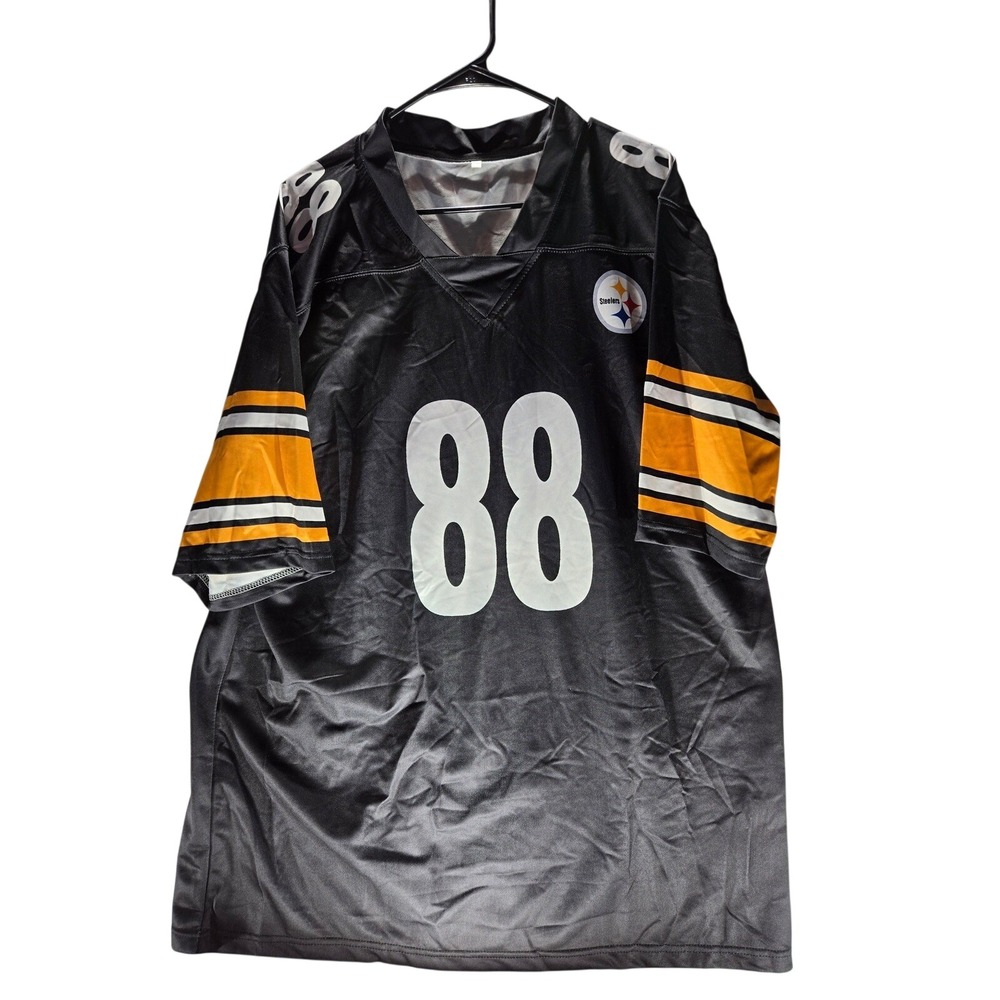 Pat Freiermuth Pittsburgh Steelers Jersey Mens 2XL Black 88 Football‎
